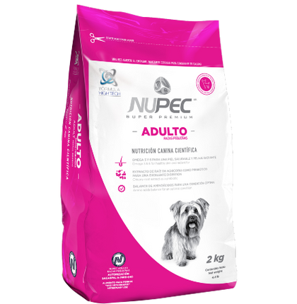 NUPEC Adulto Raza Pequeña – 2 kg y 8 kg